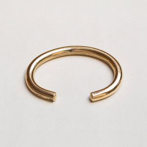 Brass Open Bangle Bracelet