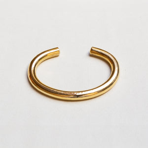 Brass Open Bangle Bracelet