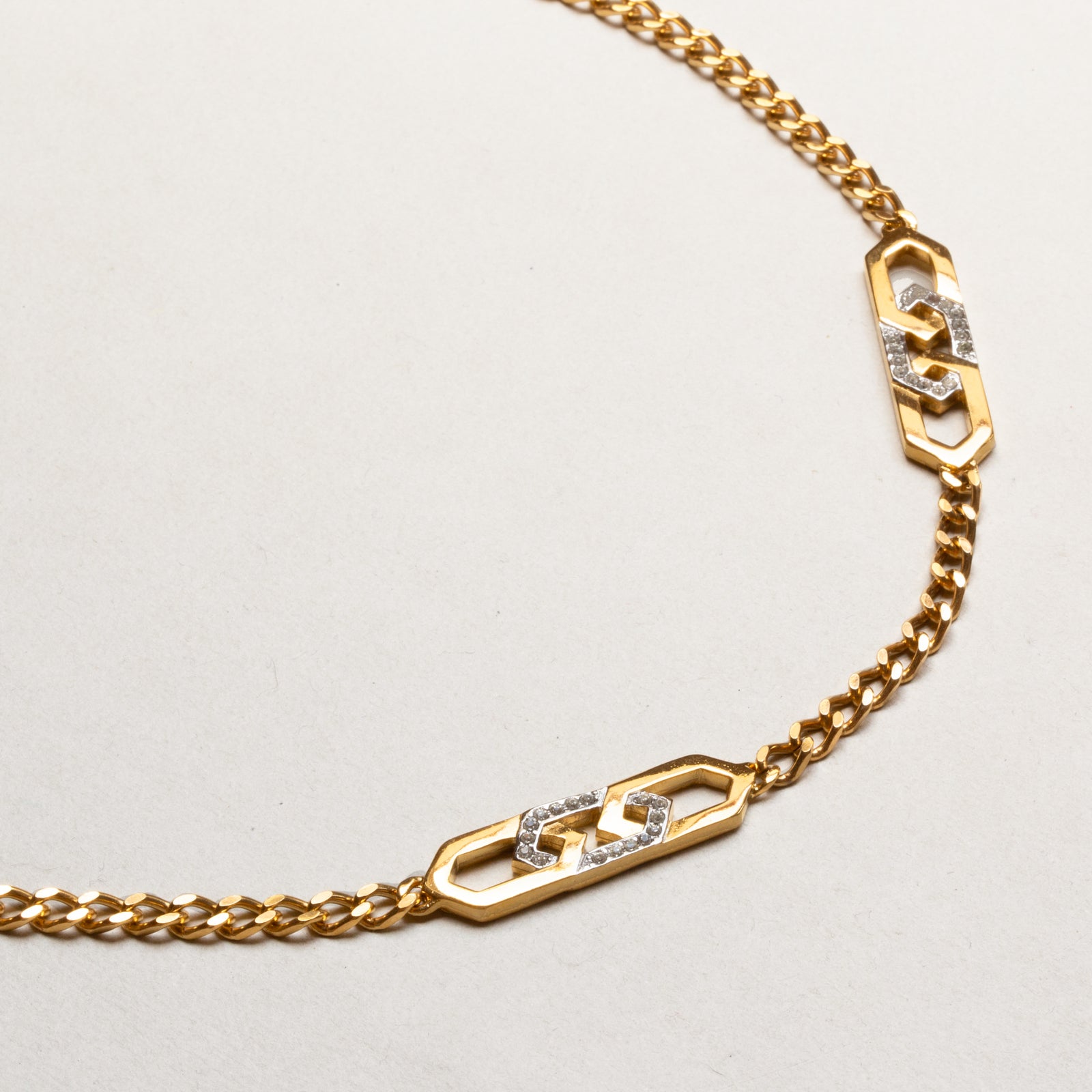 Vintage Givenchy Gold Chain Necklace
