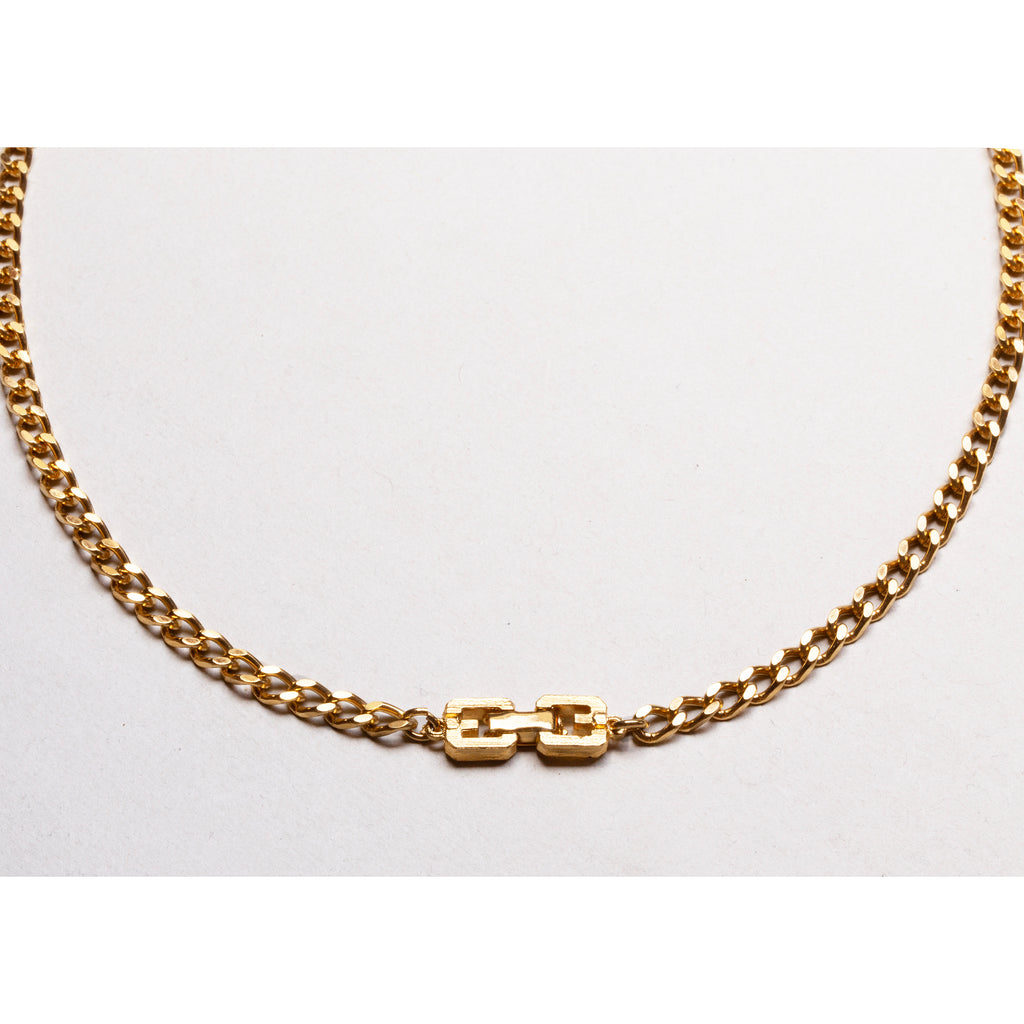 Vintage Givenchy Gold Chain Necklace