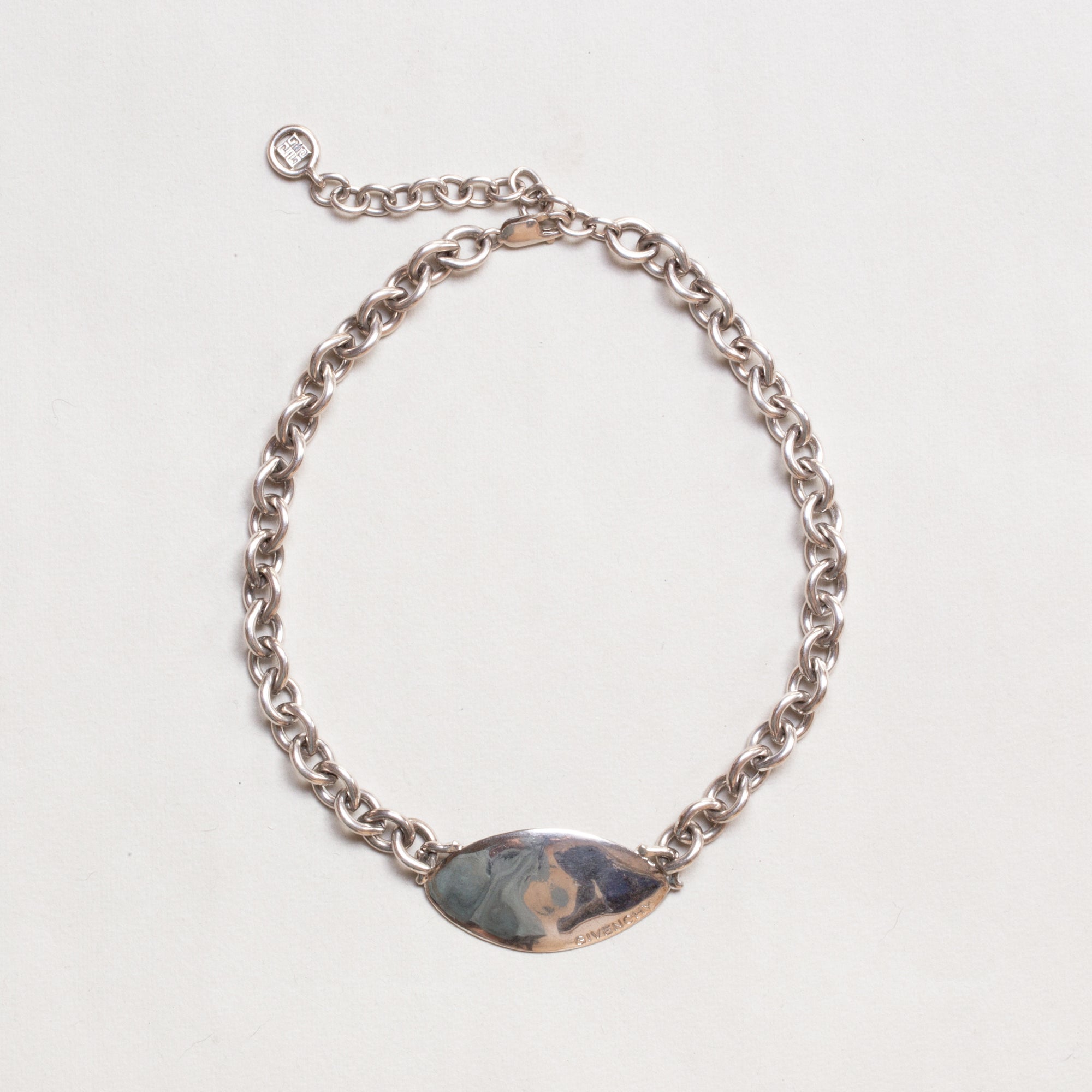 Vintage Givenchy Silver Chain Necklace