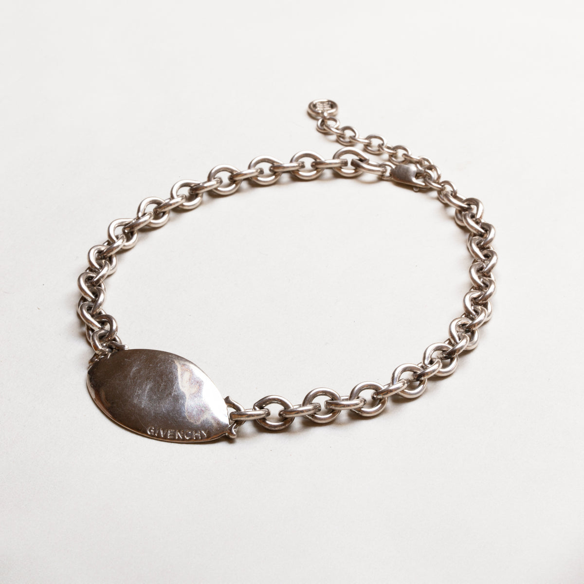 Vintage Givenchy Silver Chain Necklace