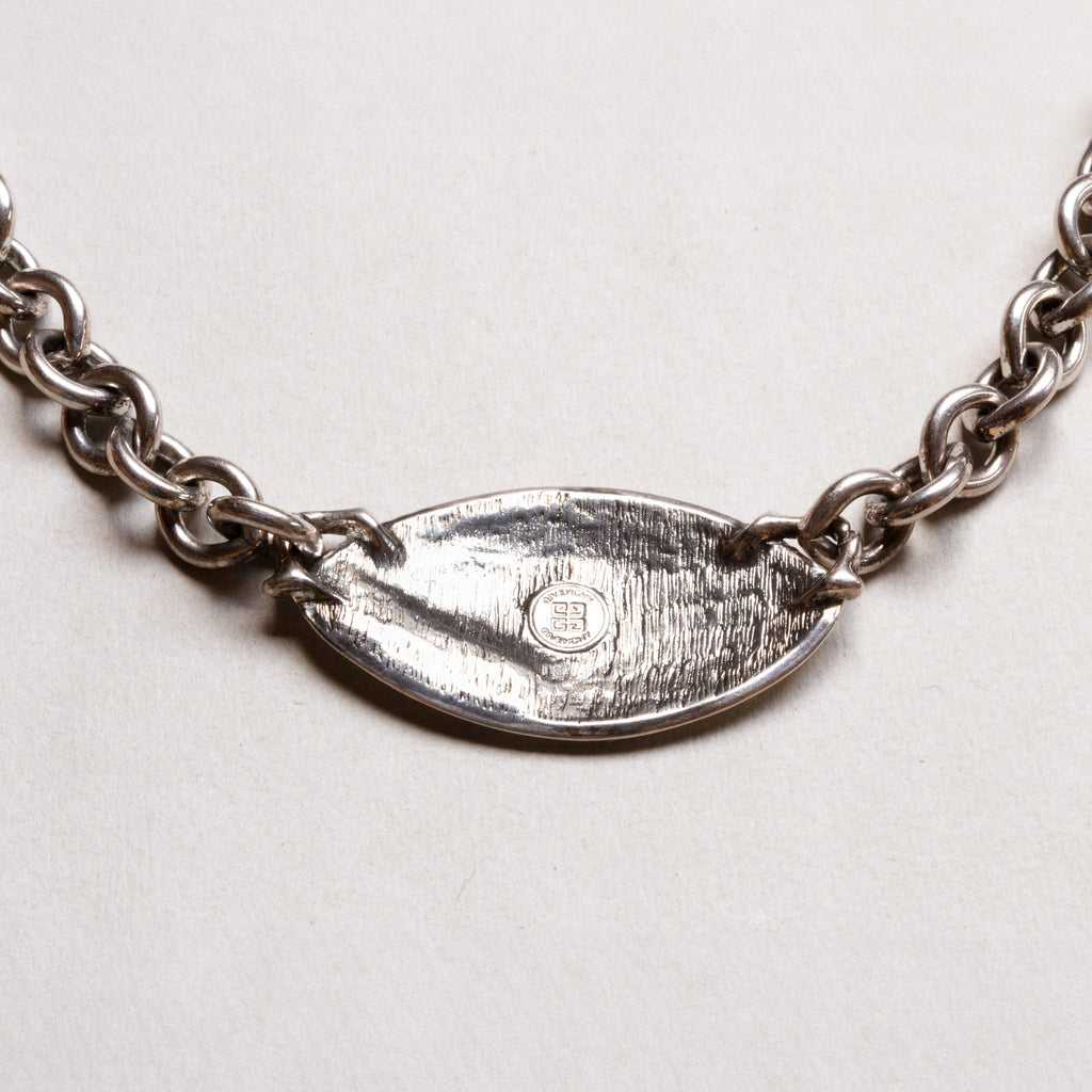 Vintage Givenchy Silver Chain Necklace