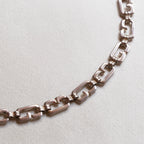 Set of Vintage Givenchy Chain Necklace and Bracelet