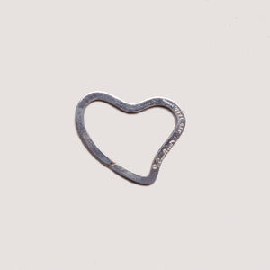 Vintage Sterling Silver Elsa Peretti Heart Key Ring