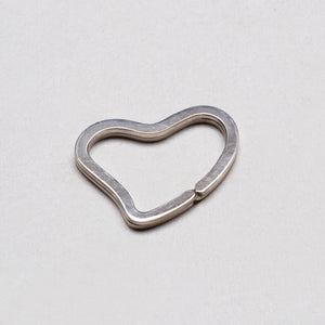 Vintage Sterling Silver Elsa Peretti Heart Key Ring