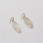 Vintage Lemon Citrine "Long Berry" Earrings
