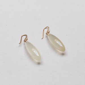 Vintage Lemon Citrine "Long Berry" Earrings
