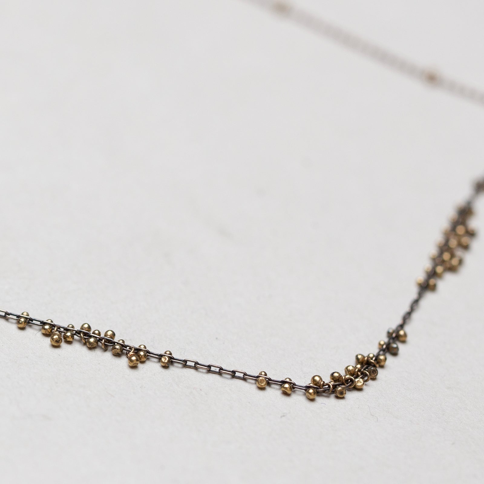 Vintage Beaded Multiple Cluster Necklace