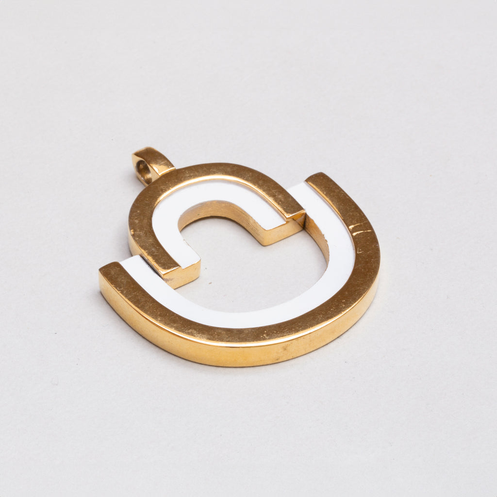 Vintage Lanvin Two-tone Pendant