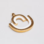 Vintage Lanvin Two-tone Pendant