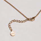 Vintage Givenchy Rhinestone Drop Pendant Necklace