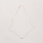 Spaced Connect Name Necklace "SAM"