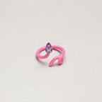 Baby Vine Ring in Bubblegum