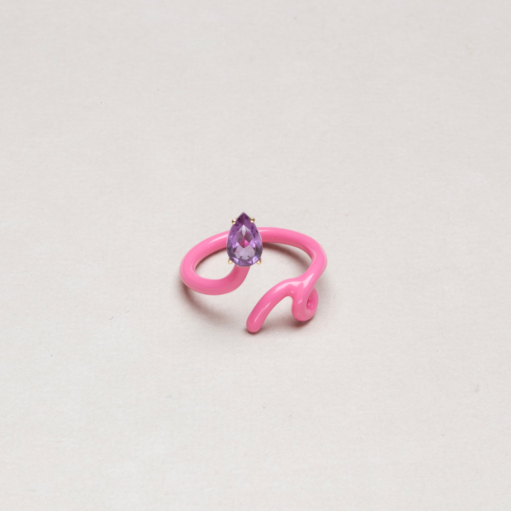 Baby Vine Ring in Bubblegum
