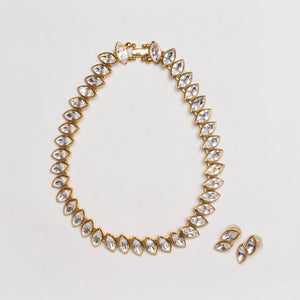 Set of Vintage Napier Necklace and Earrings
