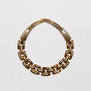 Vintage Givenchy Gold Link Necklace