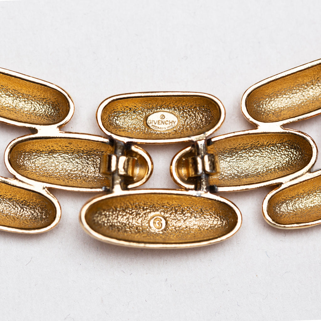 Vintage Givenchy Gold Link Necklace
