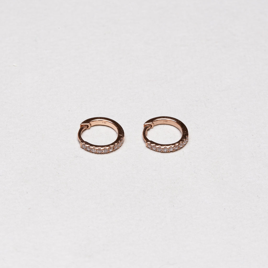 18ct Rose Gold 10 mm 