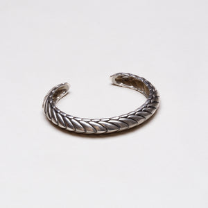 Vintage Sterling Silver "Pangolin" Cuff Bracelet