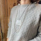 Vintage Pippa Small Lucite Charm Necklace