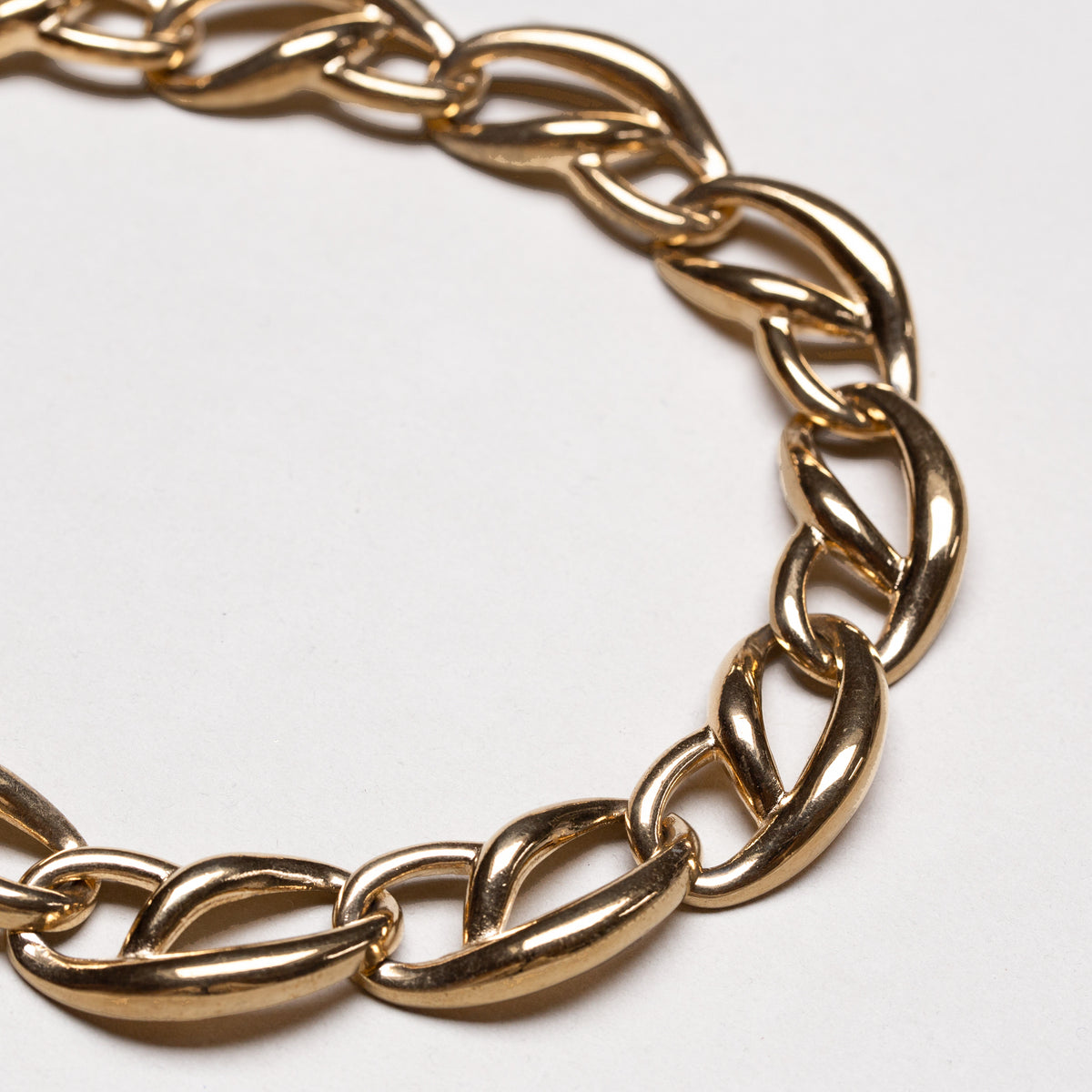 Vintage Givenchy Gold Link Chain Necklace