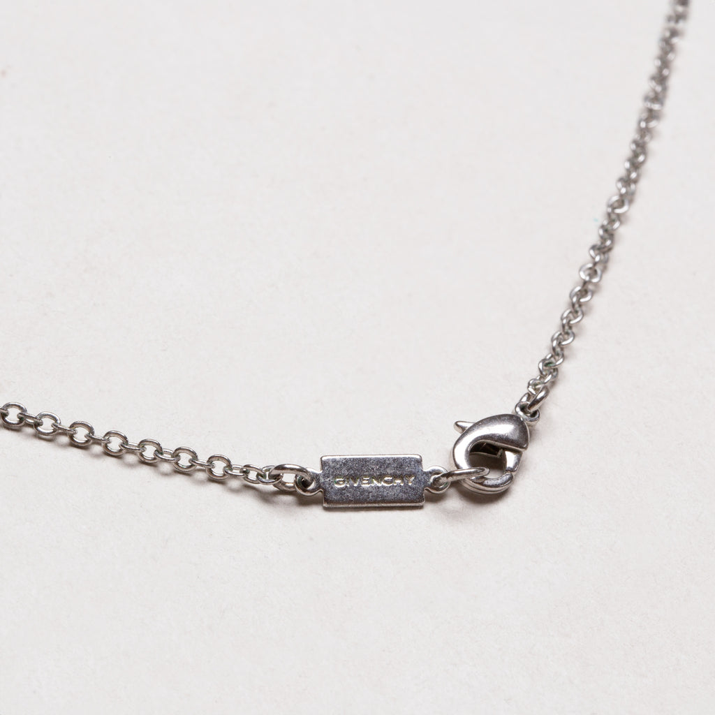 Vintage Givenchy Station Necklace with Rhinestones