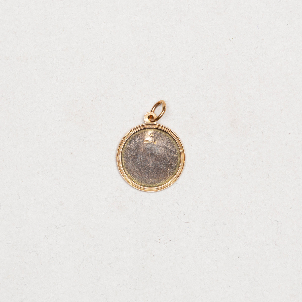 Vintage 9ct Gold Libra Charm Pendant