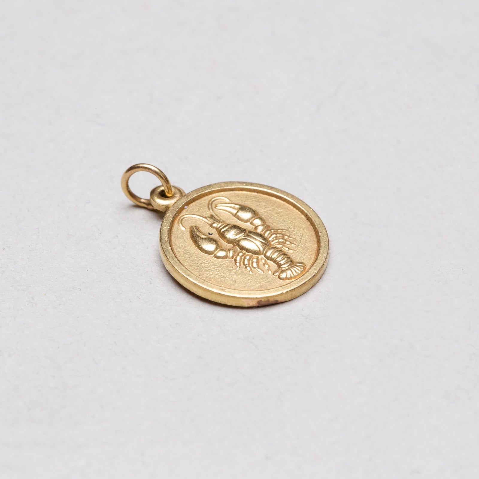 Vintage 18ct Gold Scorpio Charm Pendant