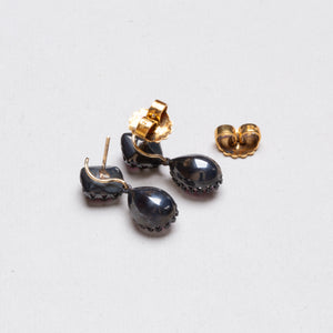 Vintage Jane Small Day Night Earrings