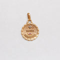 Vintage 18ct Gold Pendant with Rubies