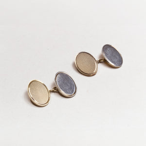 Vintage Gold-plated Silver Cufflinks