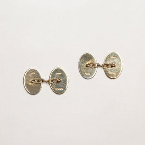 Vintage Gold-plated Silver Cufflinks