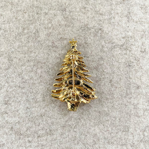 Vintage Christmas Tree Brooch by Eisenberg