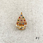 Vintage Christmas Tree Brooch by Eisenberg