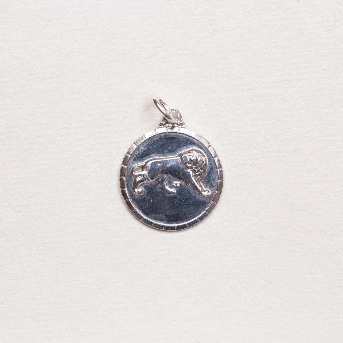 Sterling Silver Leo Charm Pendant