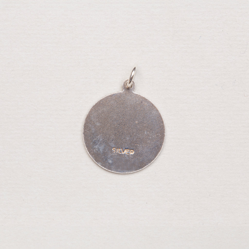 Vintage Silver Pisces Charm Pendant