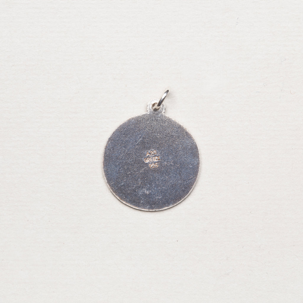 Vintage Silver Libra Charm Pendant