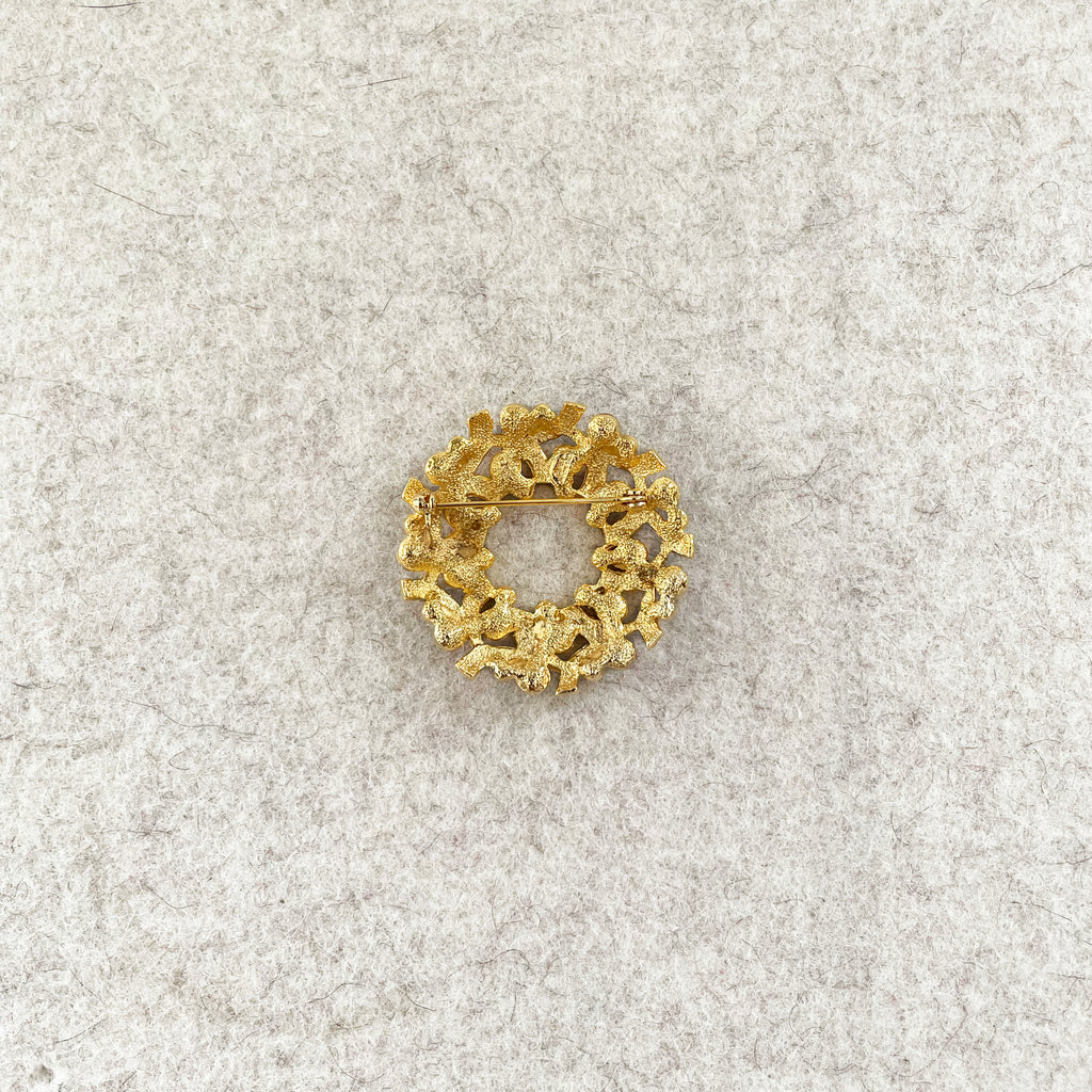 Vintage Christmas Tree Brooch by Eisenberg