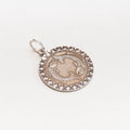 Vintage Silver Pisces Charm Pendant