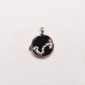 Sterling Silver Zodiac Pendant Charm Necklace