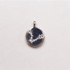 Sterling Silver Zodiac Pendant Charm Necklace