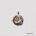 Sterling Silver Zodiac Pendant Charm Necklace