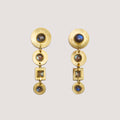 Vintage Daphne Krinos 18ct Gold Earrings Set