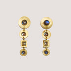 Vintage Daphne Krinos 18ct Gold Earrings Set