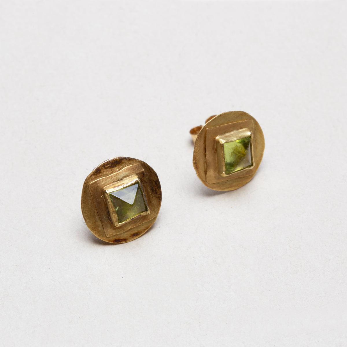 Vintage Daphne Krinos 18ct Gold Earrings Set