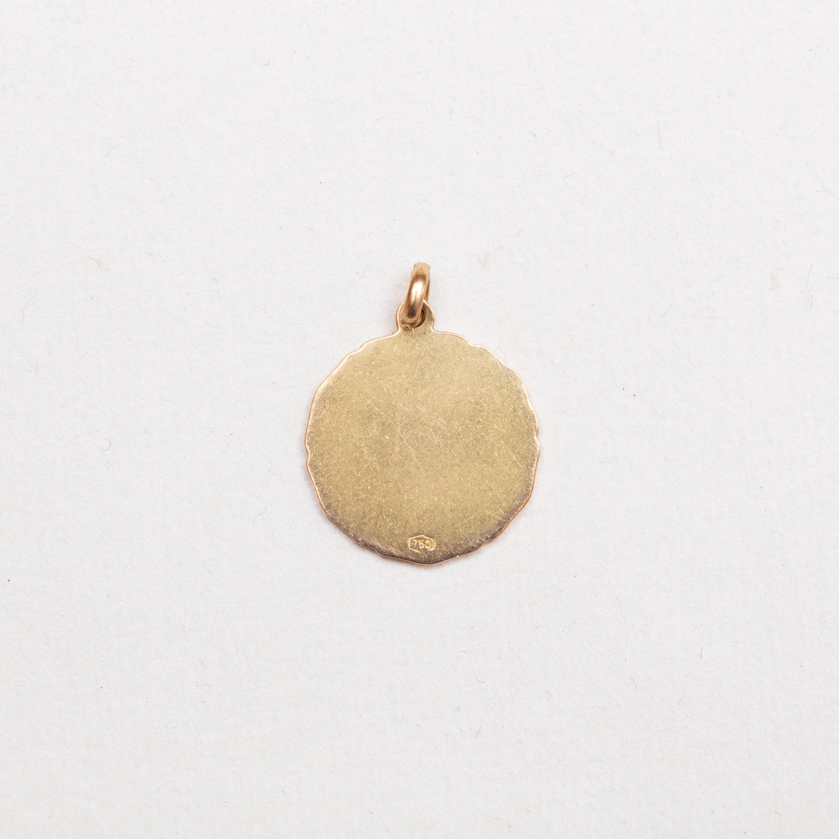 Vintage 18ct Gold Pisces Charm Pendant