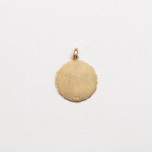 Vintage 18ct Gold Pisces Charm Pendant