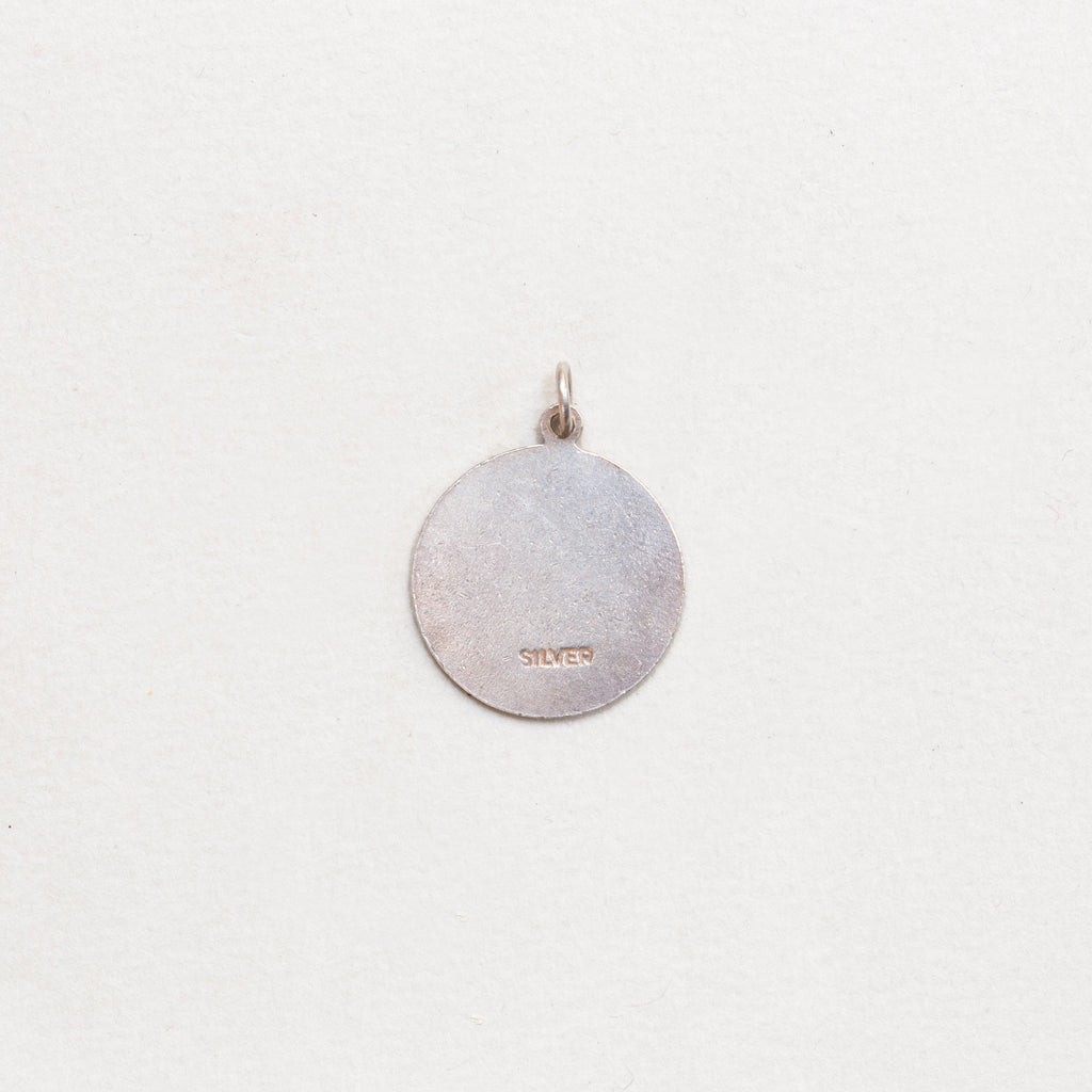 Vintage Silver Aries Pendant Charm