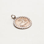 Vintage Silver Aries Pendant Charm